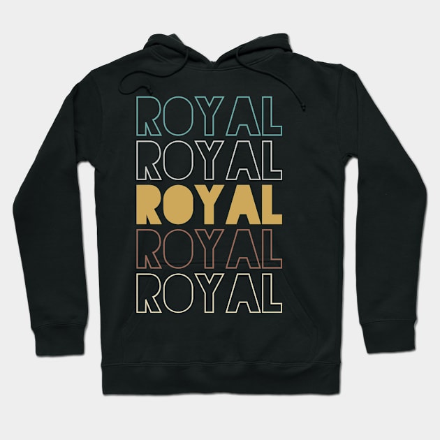 Royal Hoodie by Hank Hill